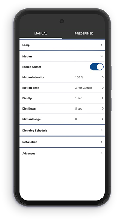 Citygrid app settings