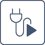 Armaturet kan udstyres med et plug-and-play-system.